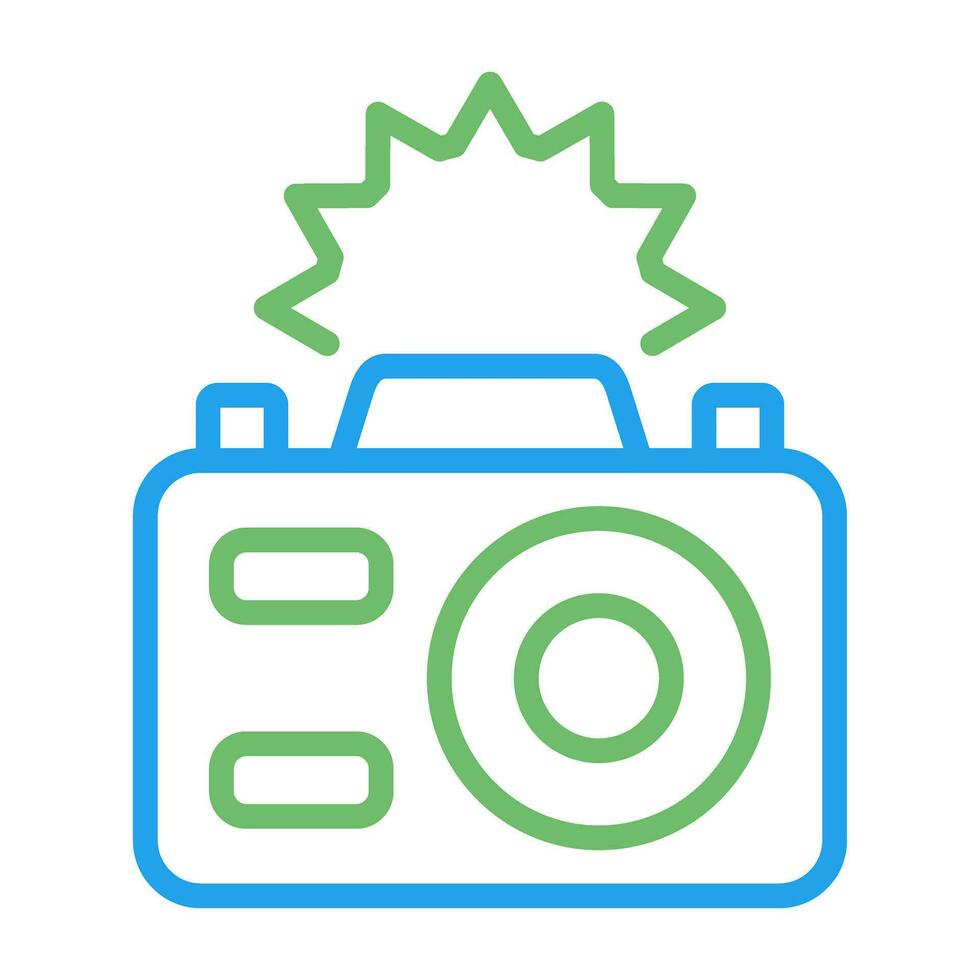 Camera Flash Vector Icon