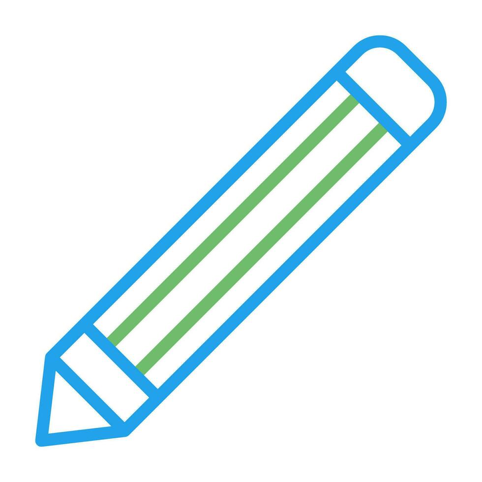 icono de vector de lápices de colores