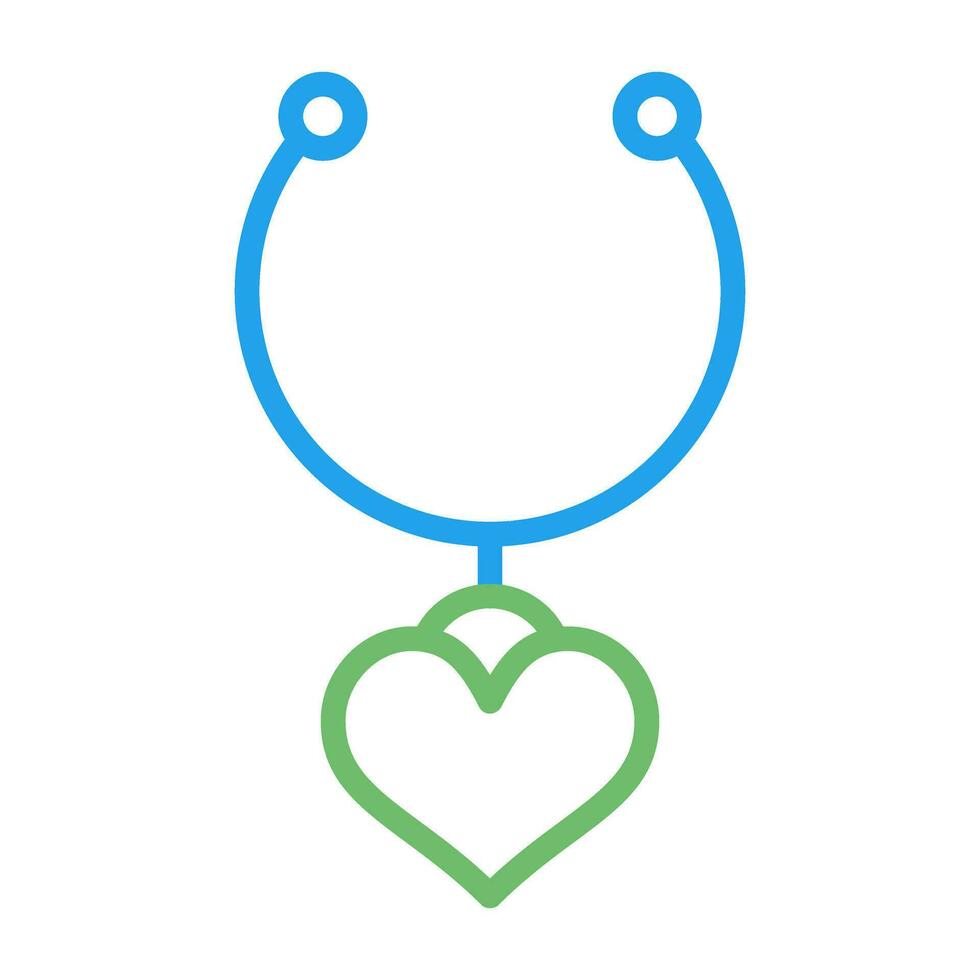 Heart Shaped Locket Vector Icon