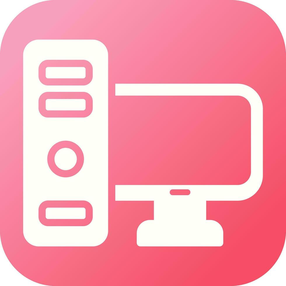 Computer Vector Icon