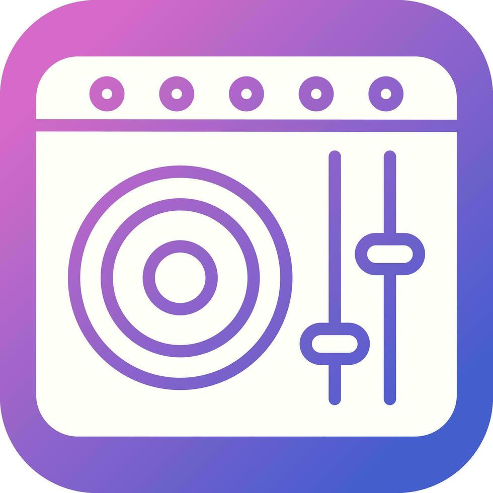 DJ Controller Vector Icon