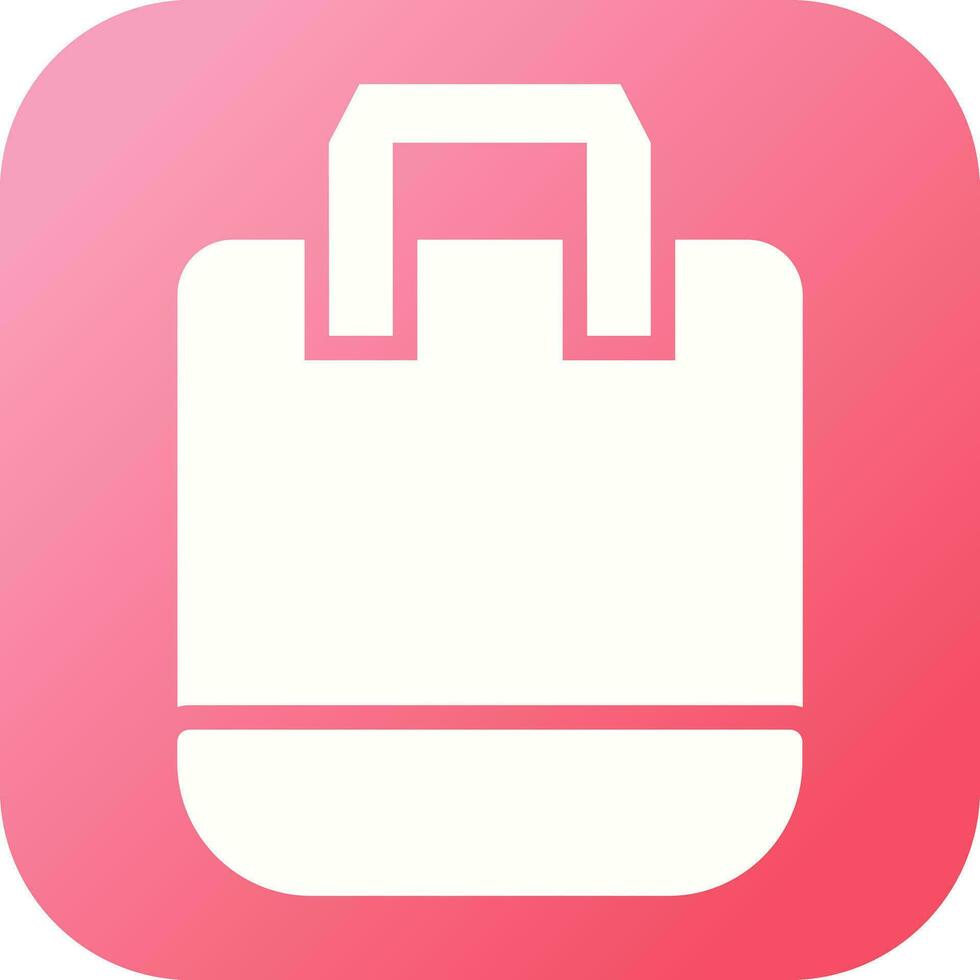 Reusable shopping bag Vector Icon
