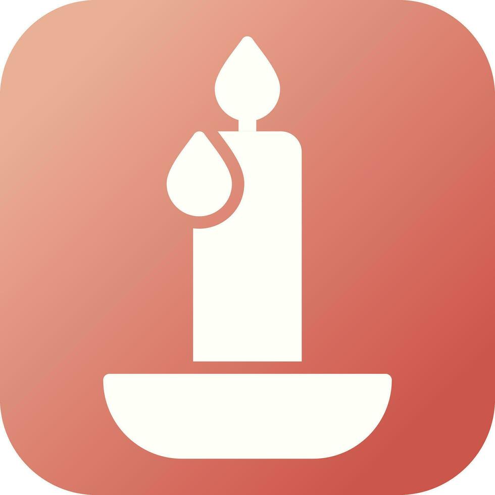 Emergency candle Vector Icon