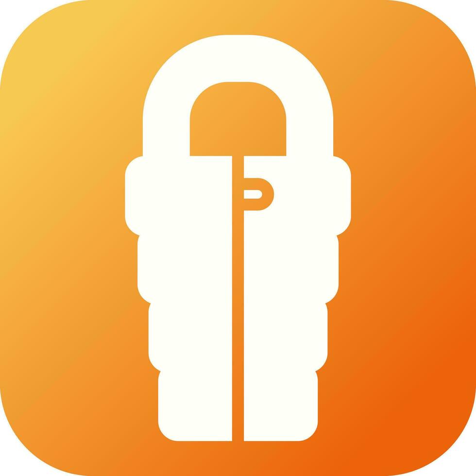 Sleeping bag Vector Icon