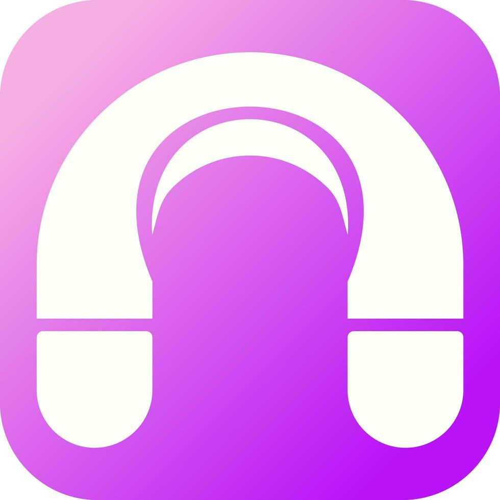 Inflatable pillow Vector Icon