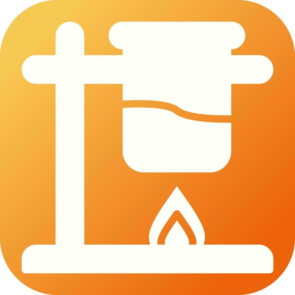 Bunsen Burner Vector Icon