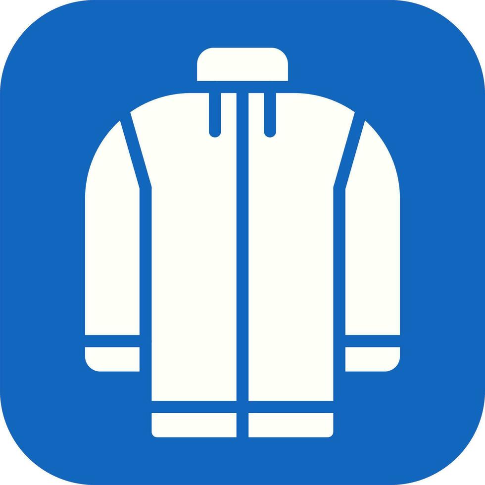 Fleece jacket Vector Icon