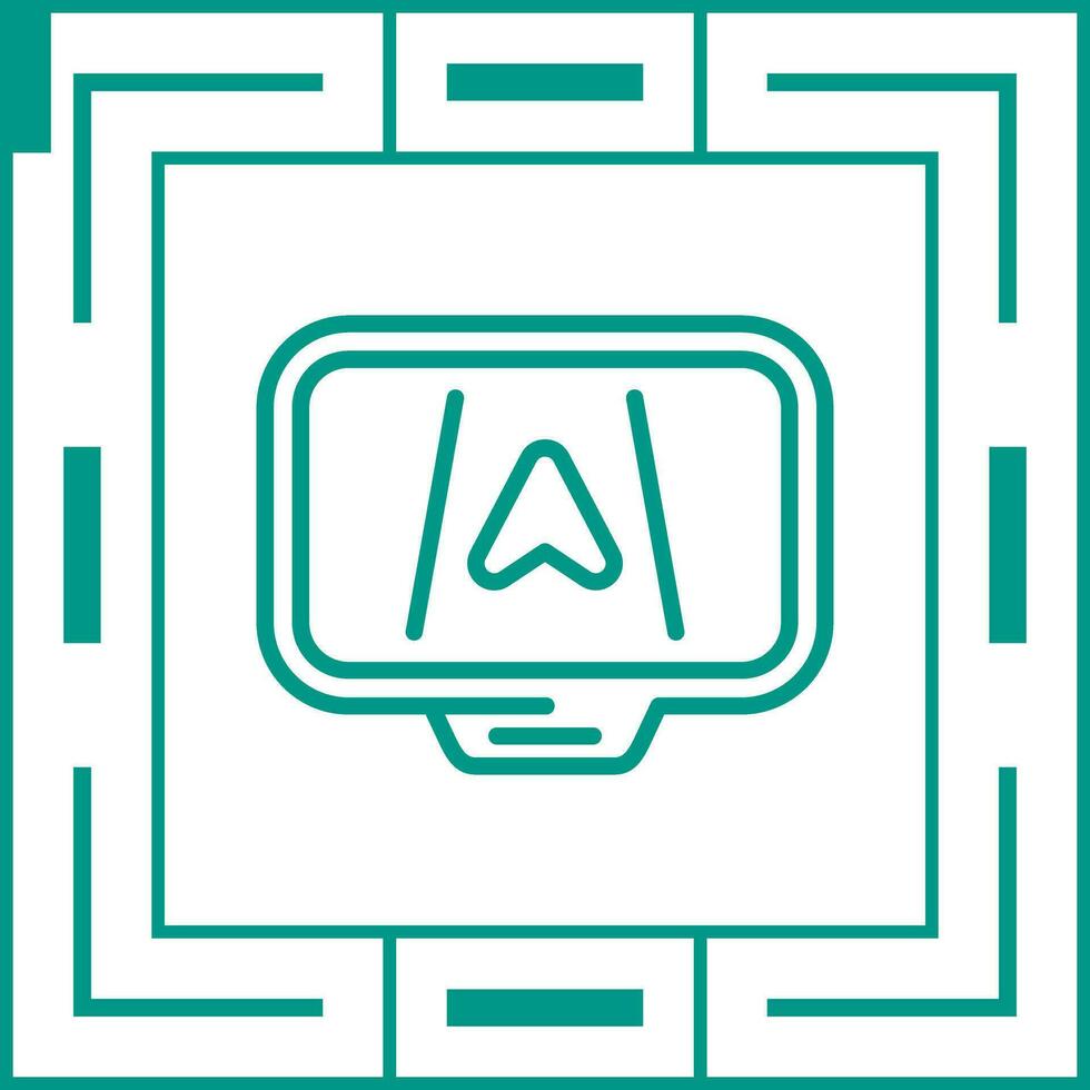 GPS dispositivo vector icono