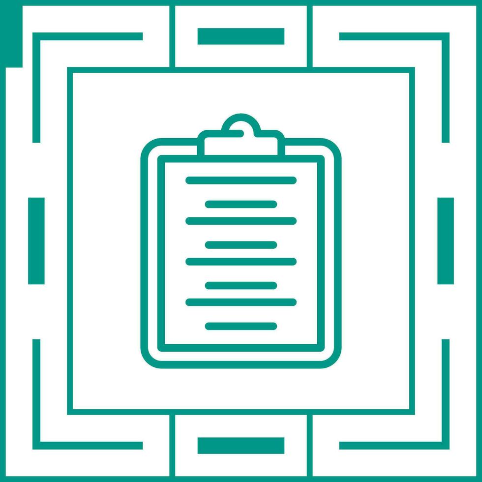 Writing Pad Vector Icon