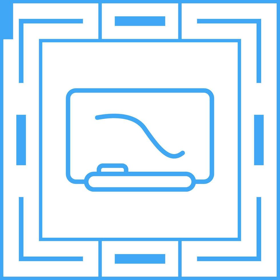 Interactive Whiteboard Vector Icon