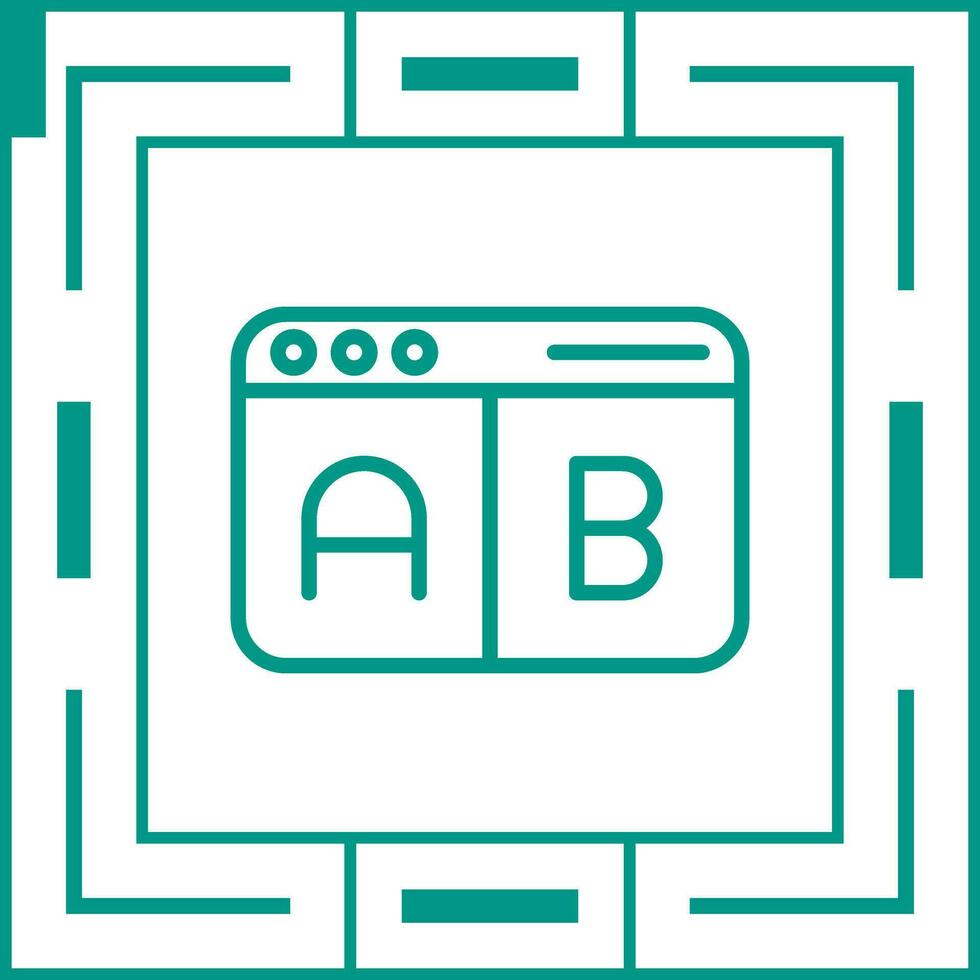 Multivariate Testing Vector Icon