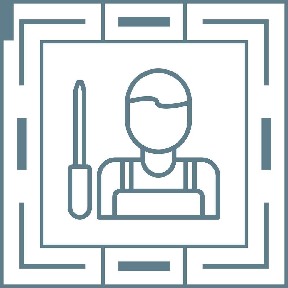 Handyman Vector Icon