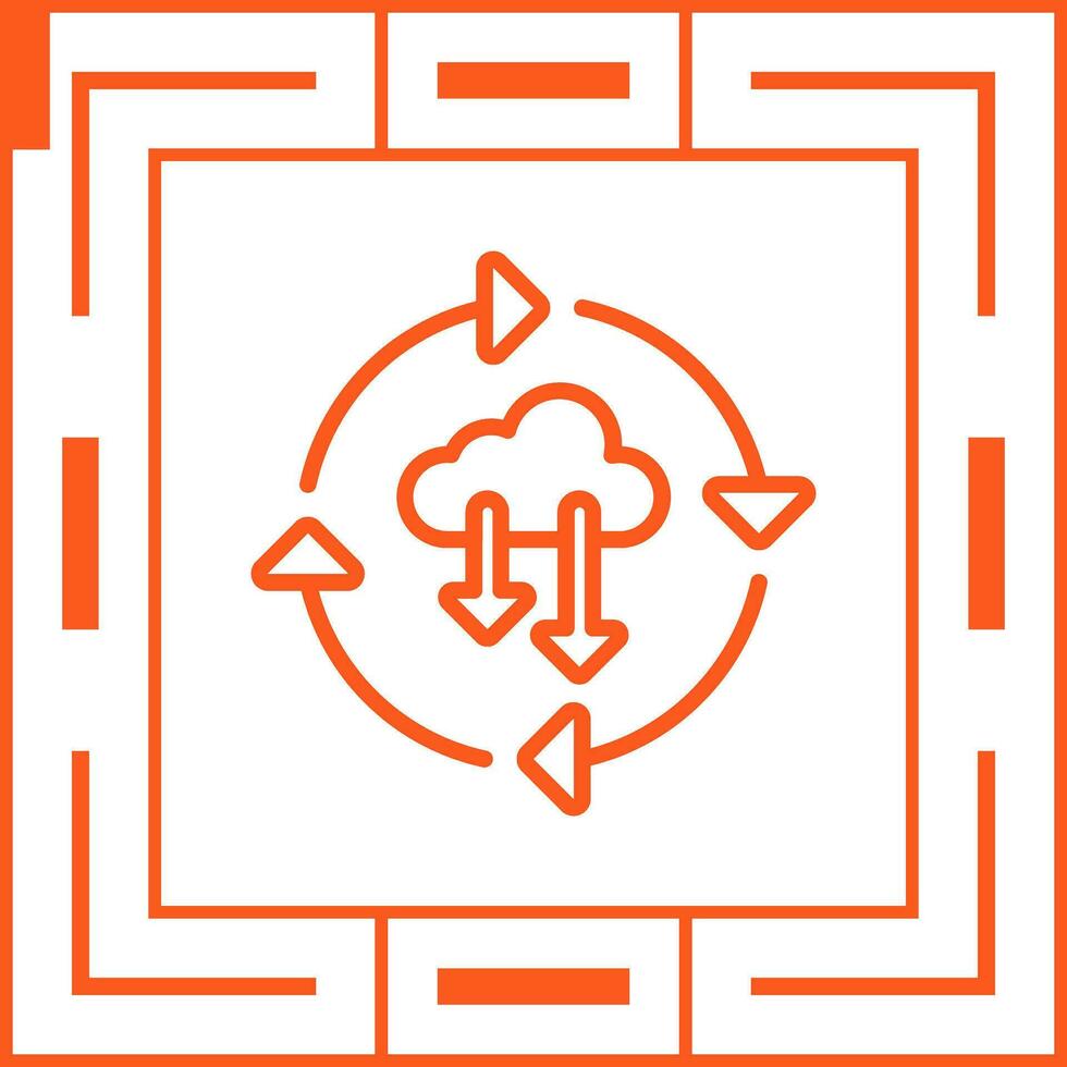 Continuous Deployment Vector Icon