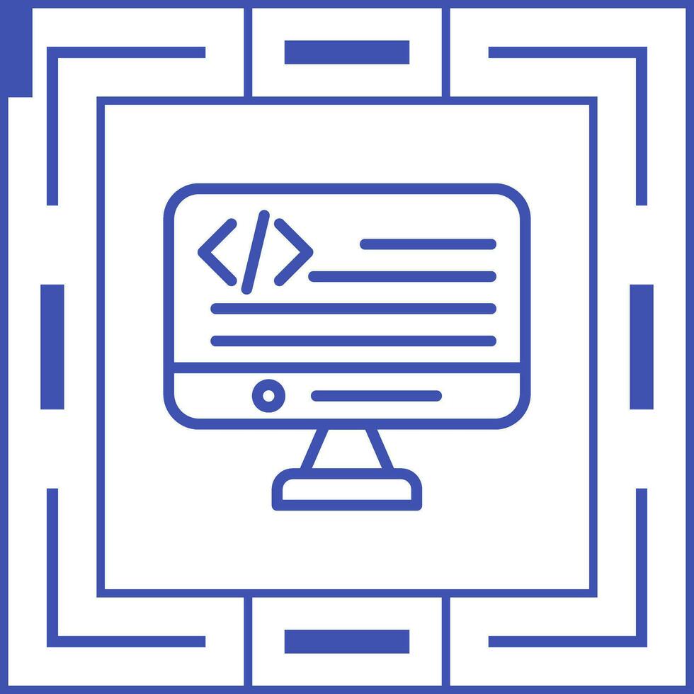 Programming Language Vector Icon