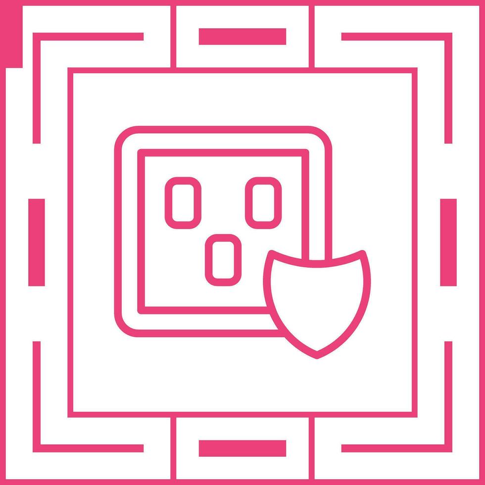 Surge Protector Vector Icon