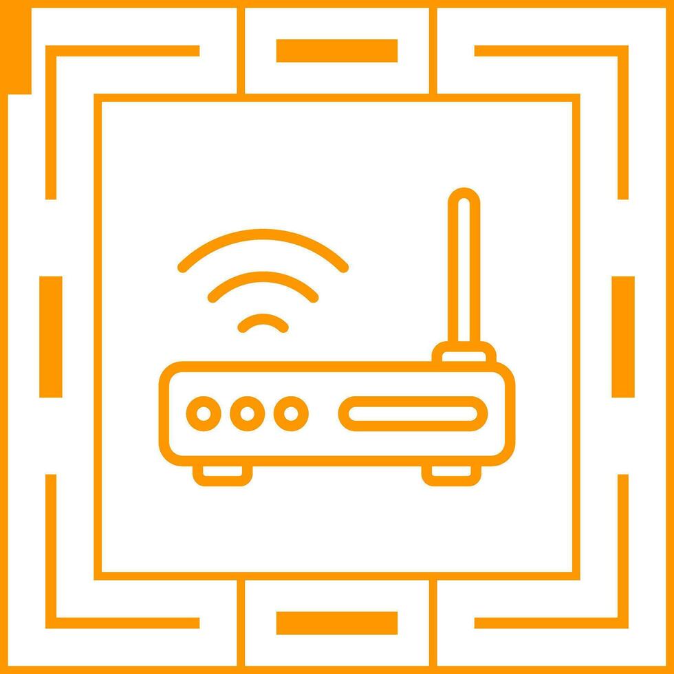 Wi-Fi Router Vector Icon