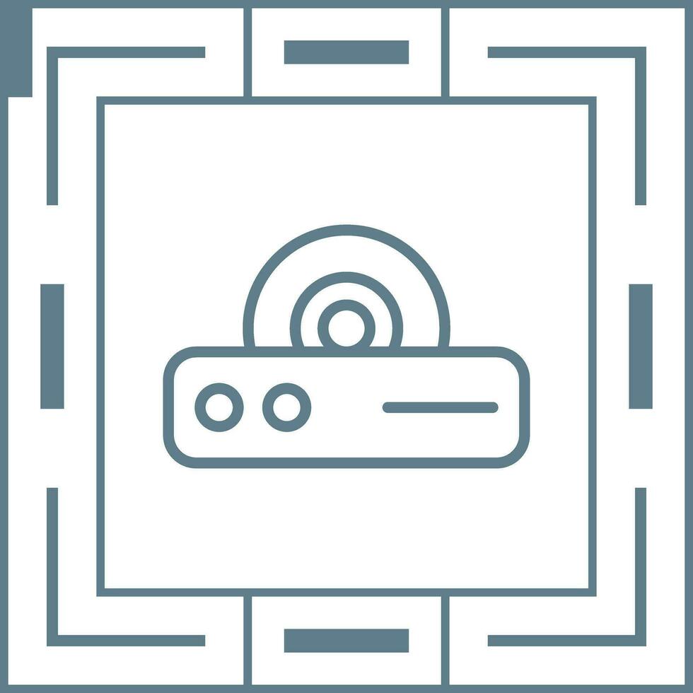 DVD Player Vector Icon