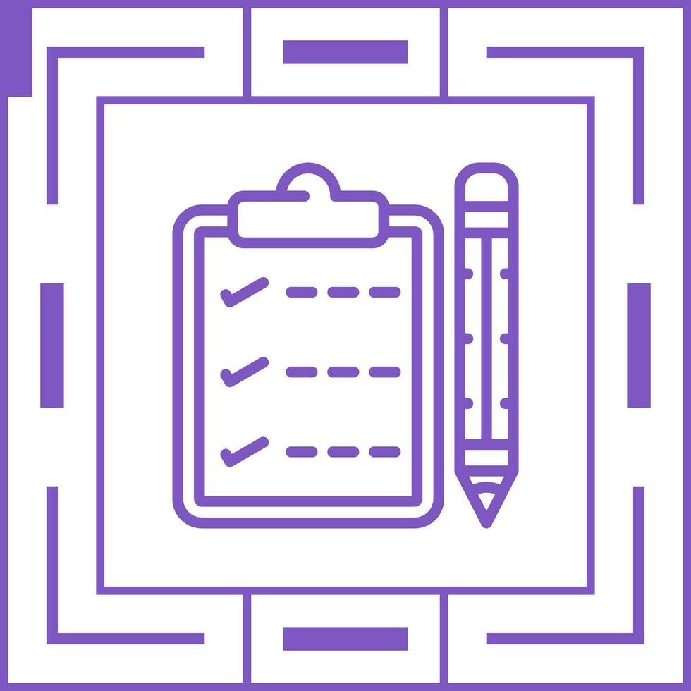 Writing pad Vector Icon