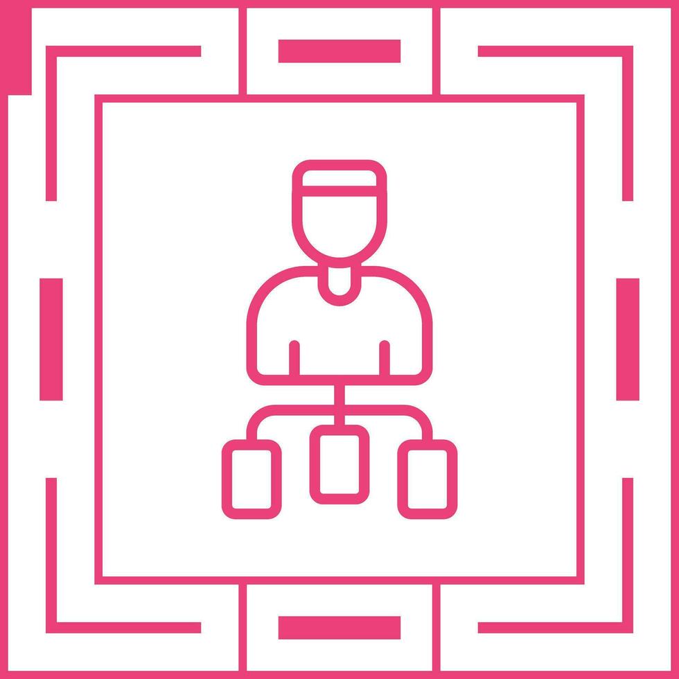 User Flow Vector Icon