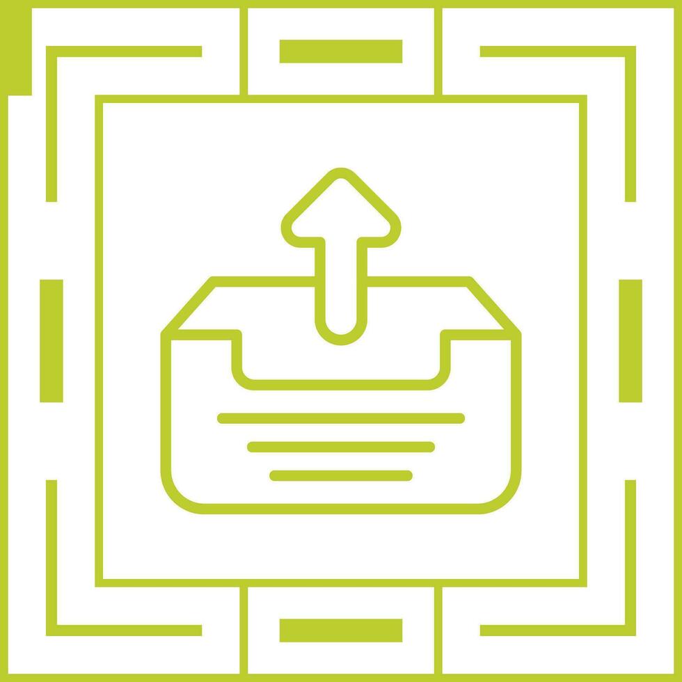 Outbox Vector Icon