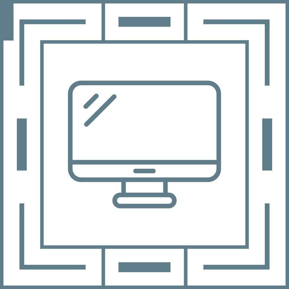 Monitor Vector Icon