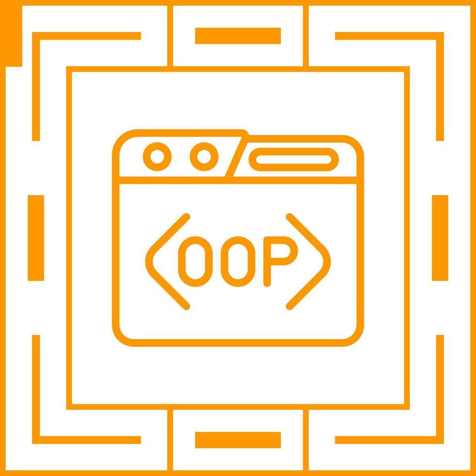 OOP Vector Icon