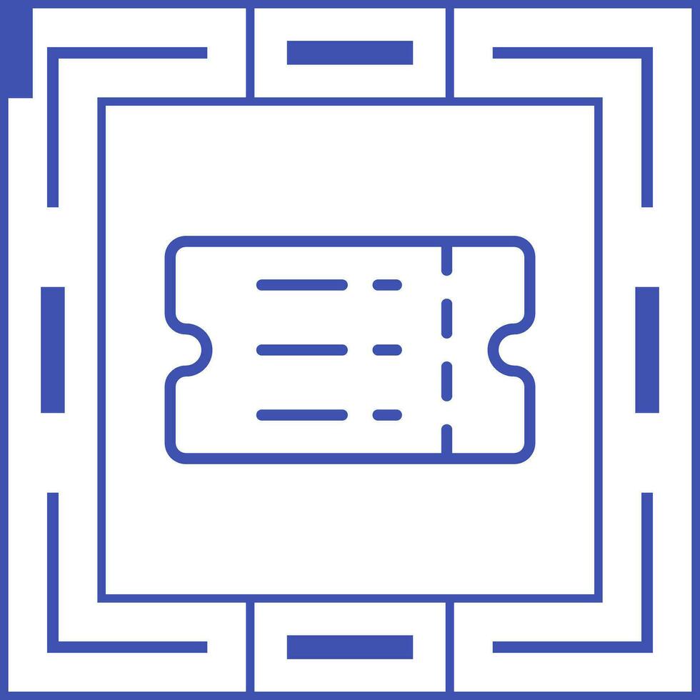 Ticket Vector Icon