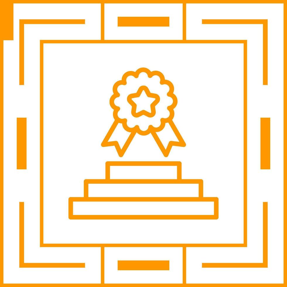 icono de vector de primer premio