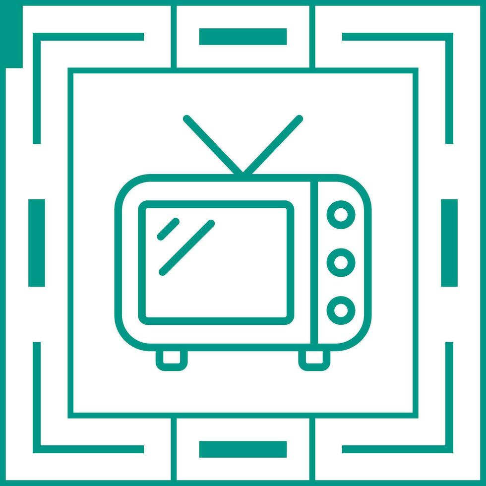 icono de vector de television