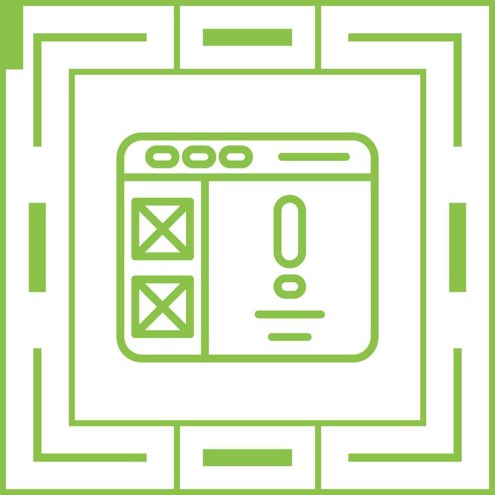 Information Design Vector Icon