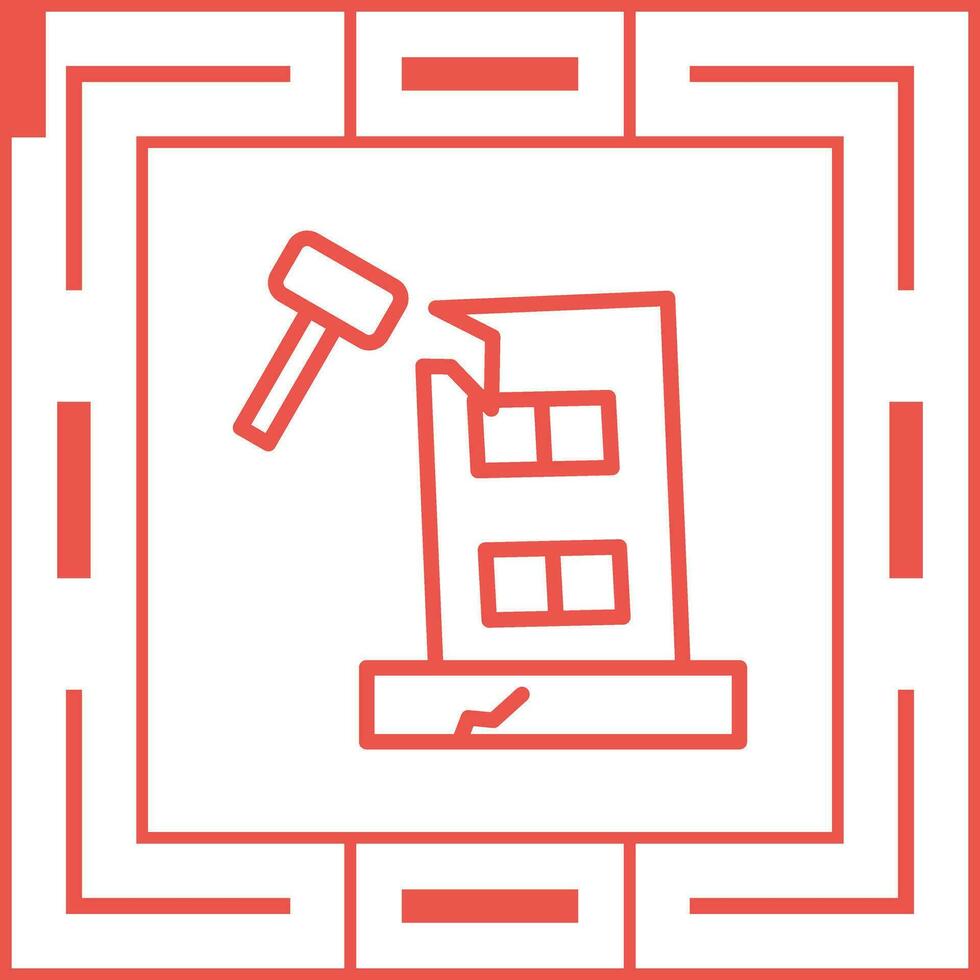 Industry Disruption Vector Icon