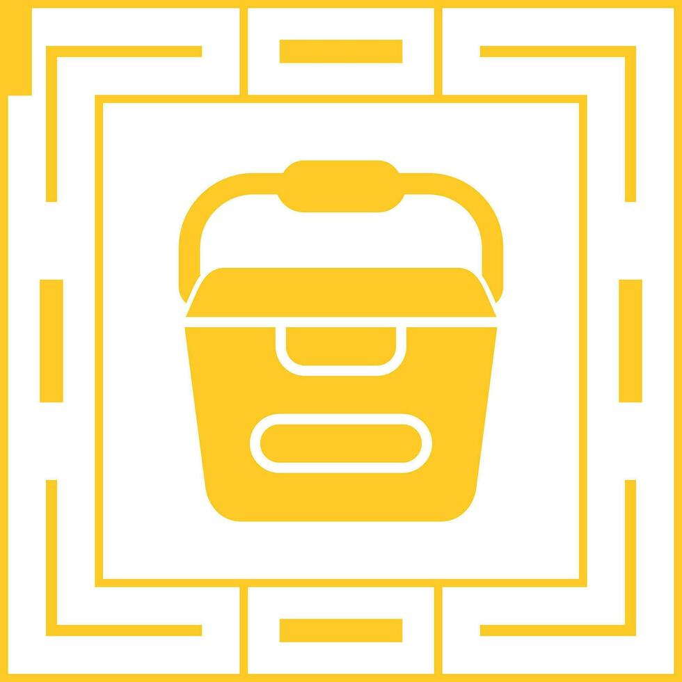 Portable water container Vector Icon