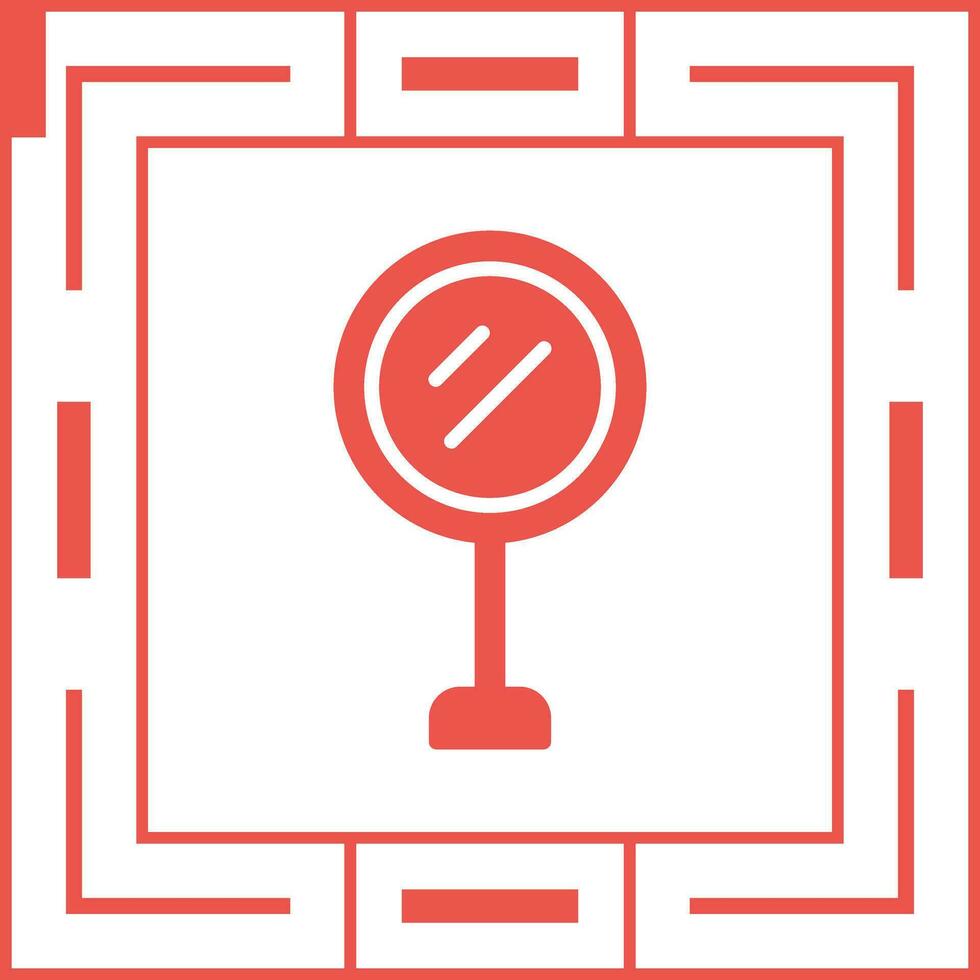 Signal mirror Vector Icon