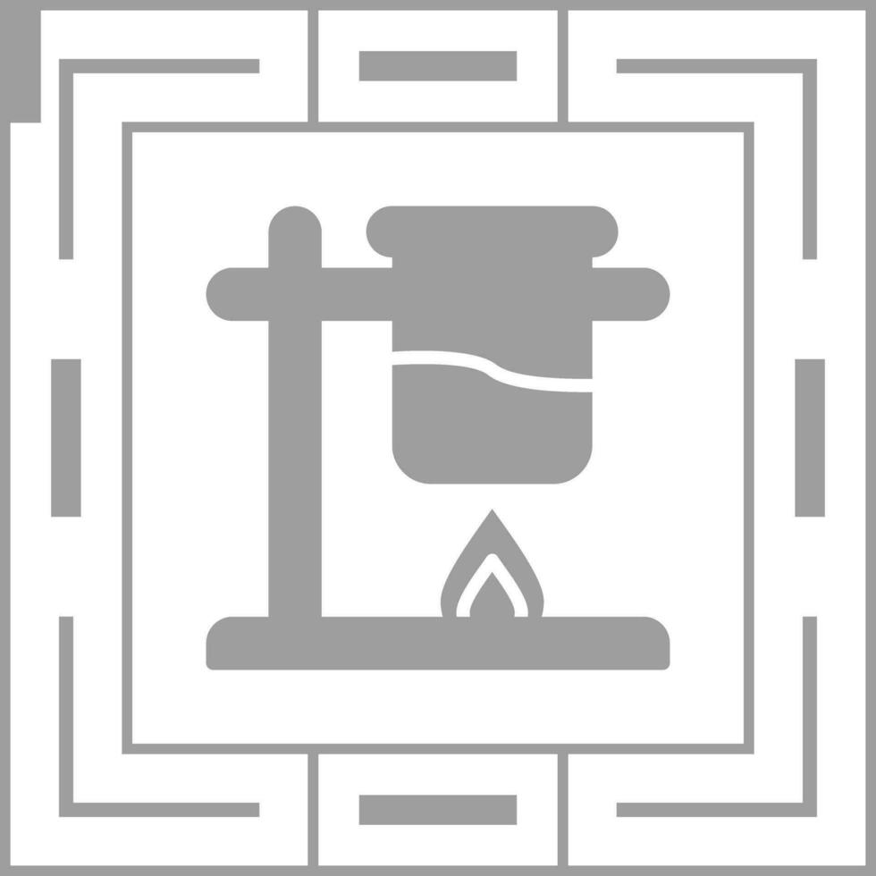 Bunsen Burner Vector Icon