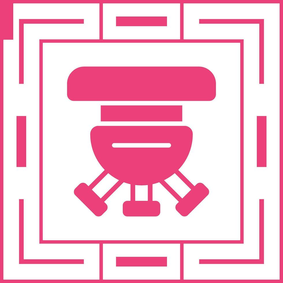 Microscope Lens Vector Icon