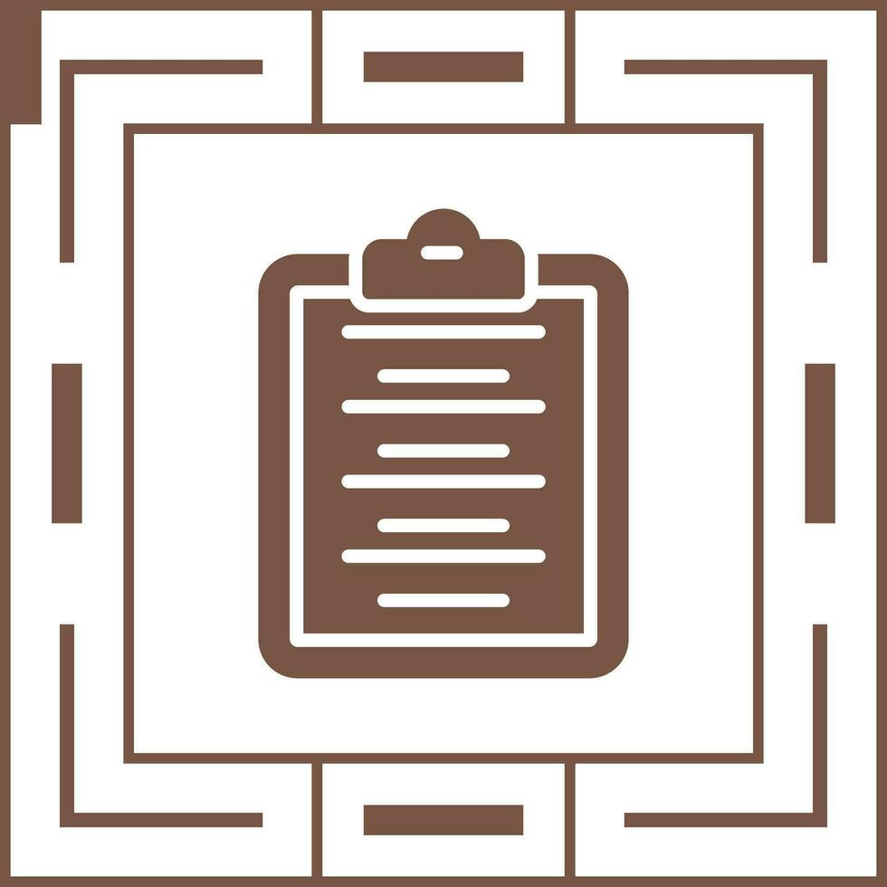 Writing Pad Vector Icon