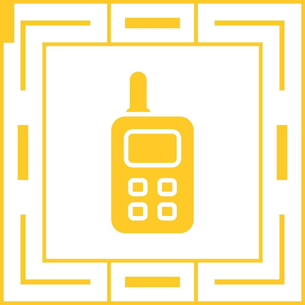 Walkie Talkie Vector Icon