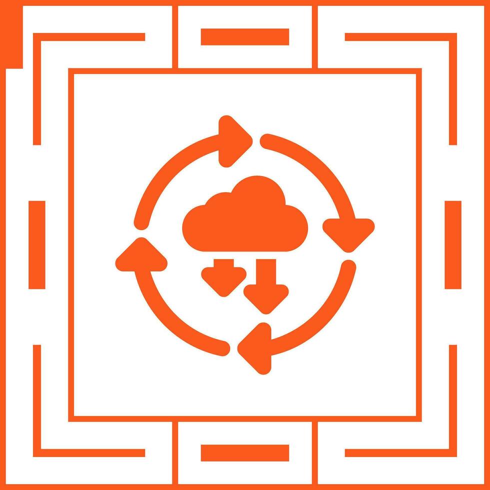 Continuous Deployment Vector Icon