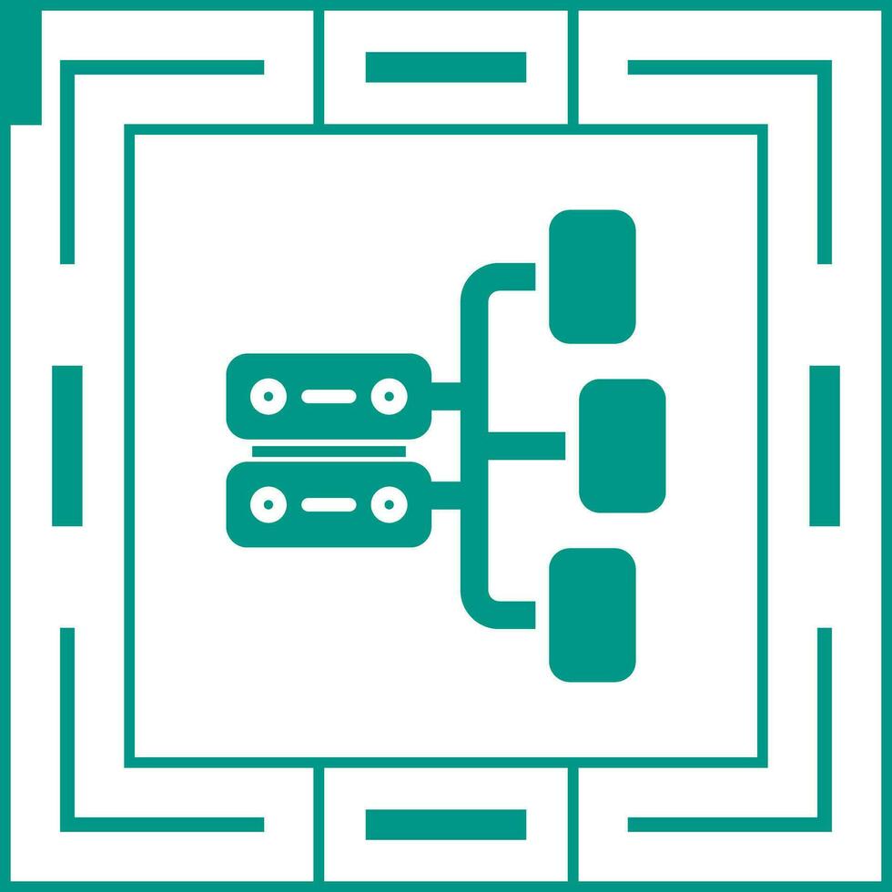 Data Architecture Vector Icon