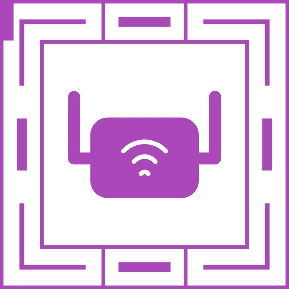 Wi-Fi Range Extender Vector Icon