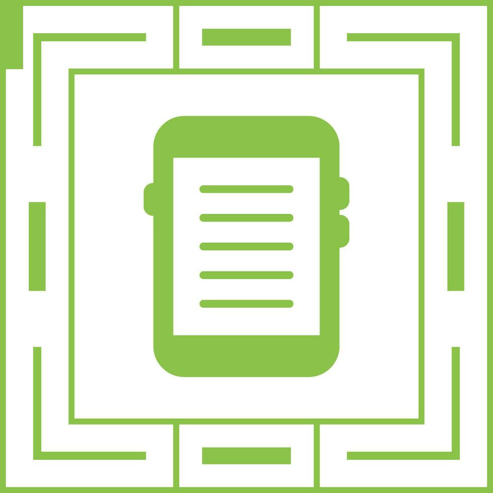 E-reader Vector Icon