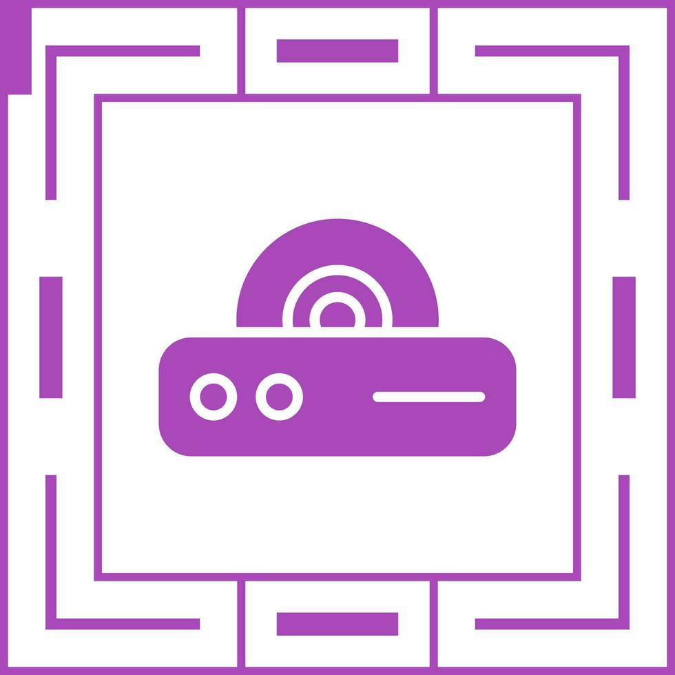 DVD Player Vector Icon