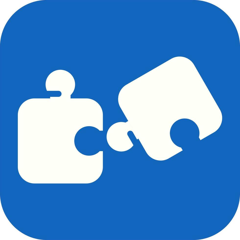 Jigsaw puzzle Vector Icon
