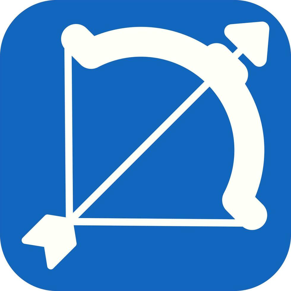 Bow and arrow Vector Icon