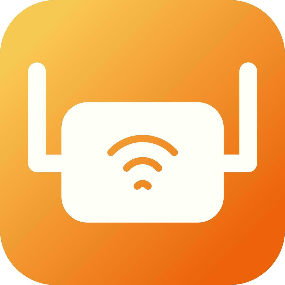 Wi-Fi Range Extender Vector Icon