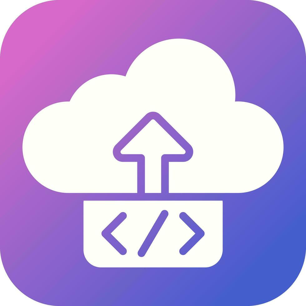 Cloud Deployment Vector Icon