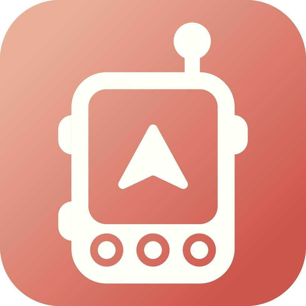 GPS Navigation Device Vector Icon