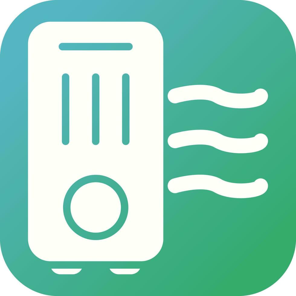 Portable Air Purifier Vector Icon