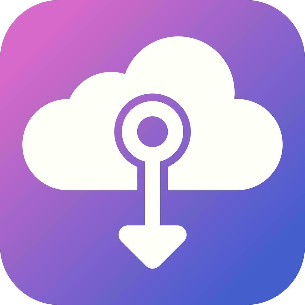 Cloud Native Vector Icon