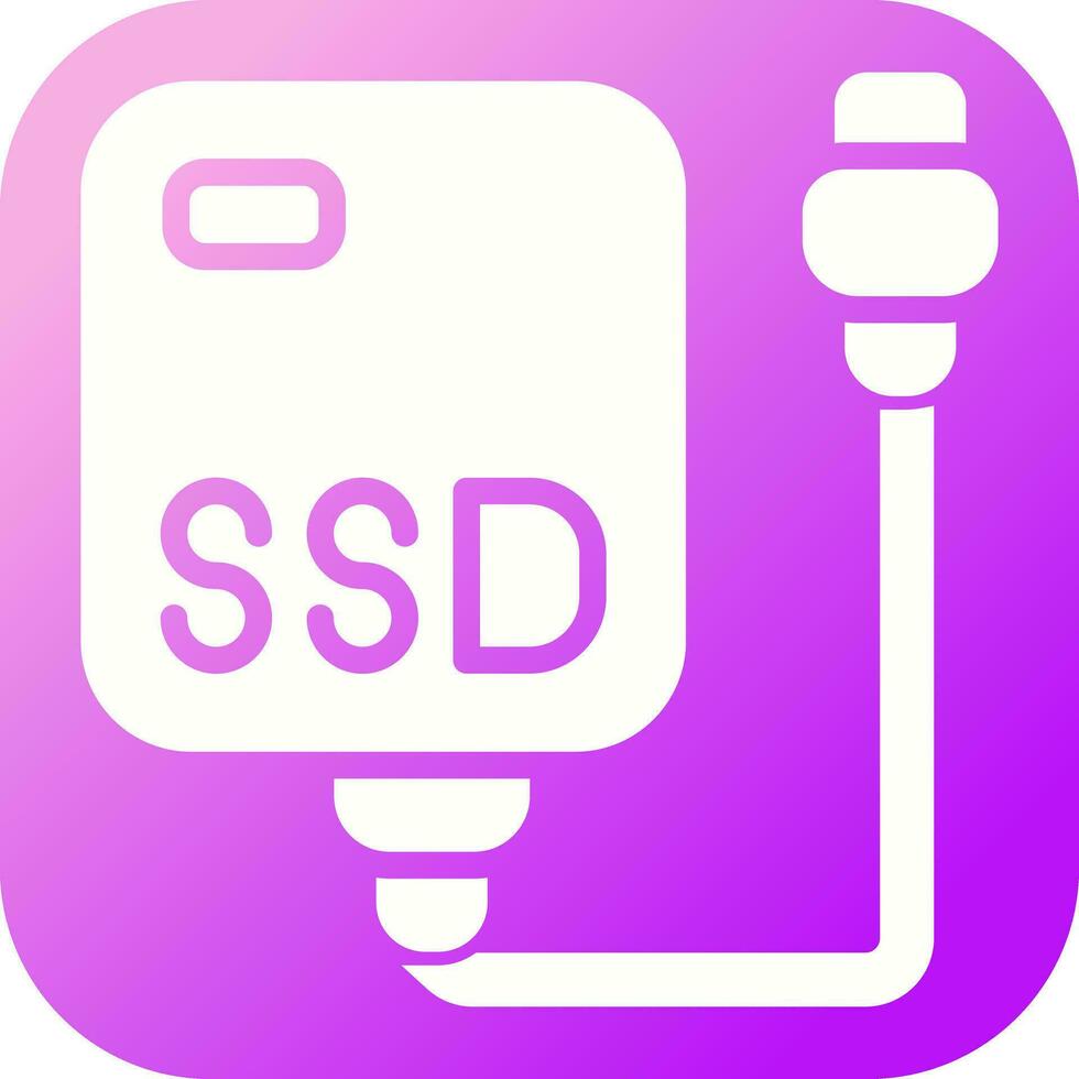 External SSD Vector Icon